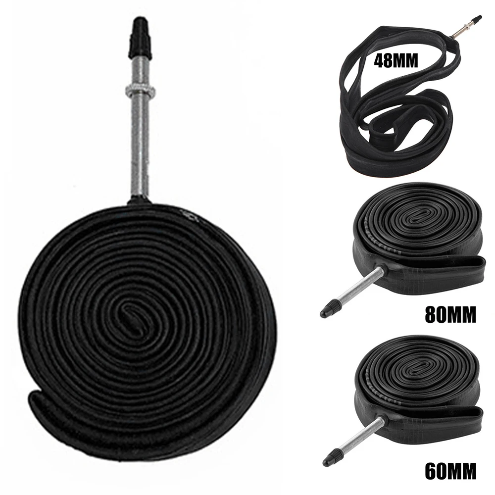 Велосипедная внутренняя труба MTB Road Bike Butyl Rubber 700X23C 48/60/80L шина колеса