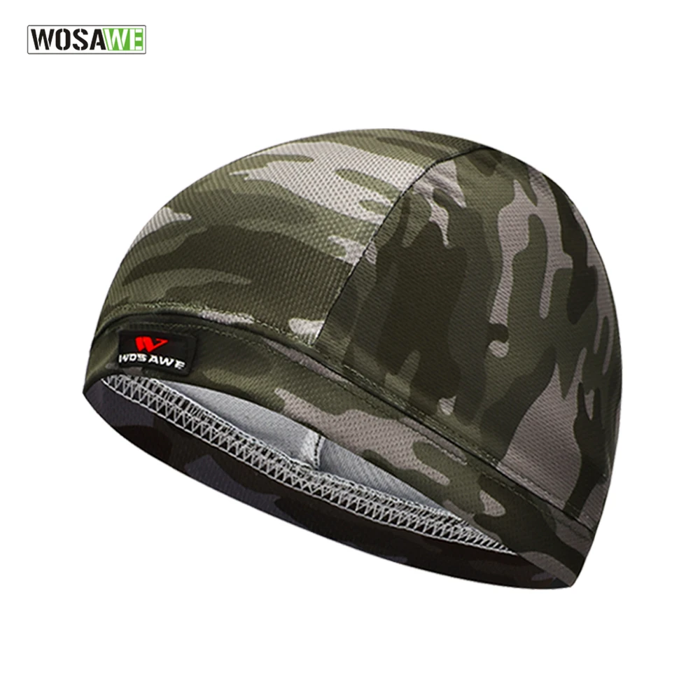 

WOSAWE Cycling Caps Helmet Inner Cap Men Women Sport Beanie Quick Dry Breathable Hat Racing Headscarf Under Helmet