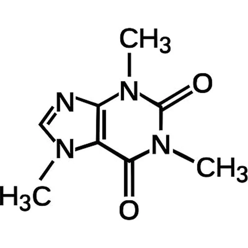 

20*15.6CM Caffeine Molecule Vinyl Decal Black Styling Car Sticker Exterior Accessories for Toyota Camry Honda Accord Ford Nissan
