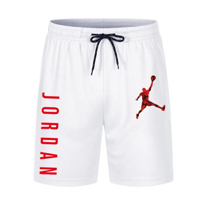 Pantalones cortos informales de estilo hip hop para hombre, ropa deportiva para correr, Jordan-23, 2021