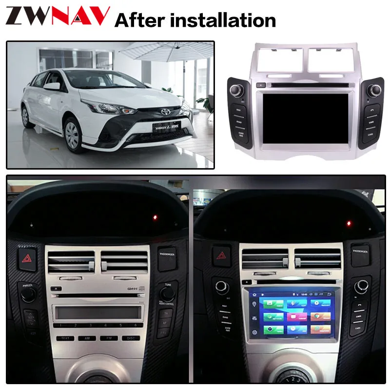 Flash Deal Android 9.1 Car DVD Stereo Multimedia player For TOYOTA YARIS 2005-2011 Auto stereo Radio GPS Navigation Video Audio head unit 1