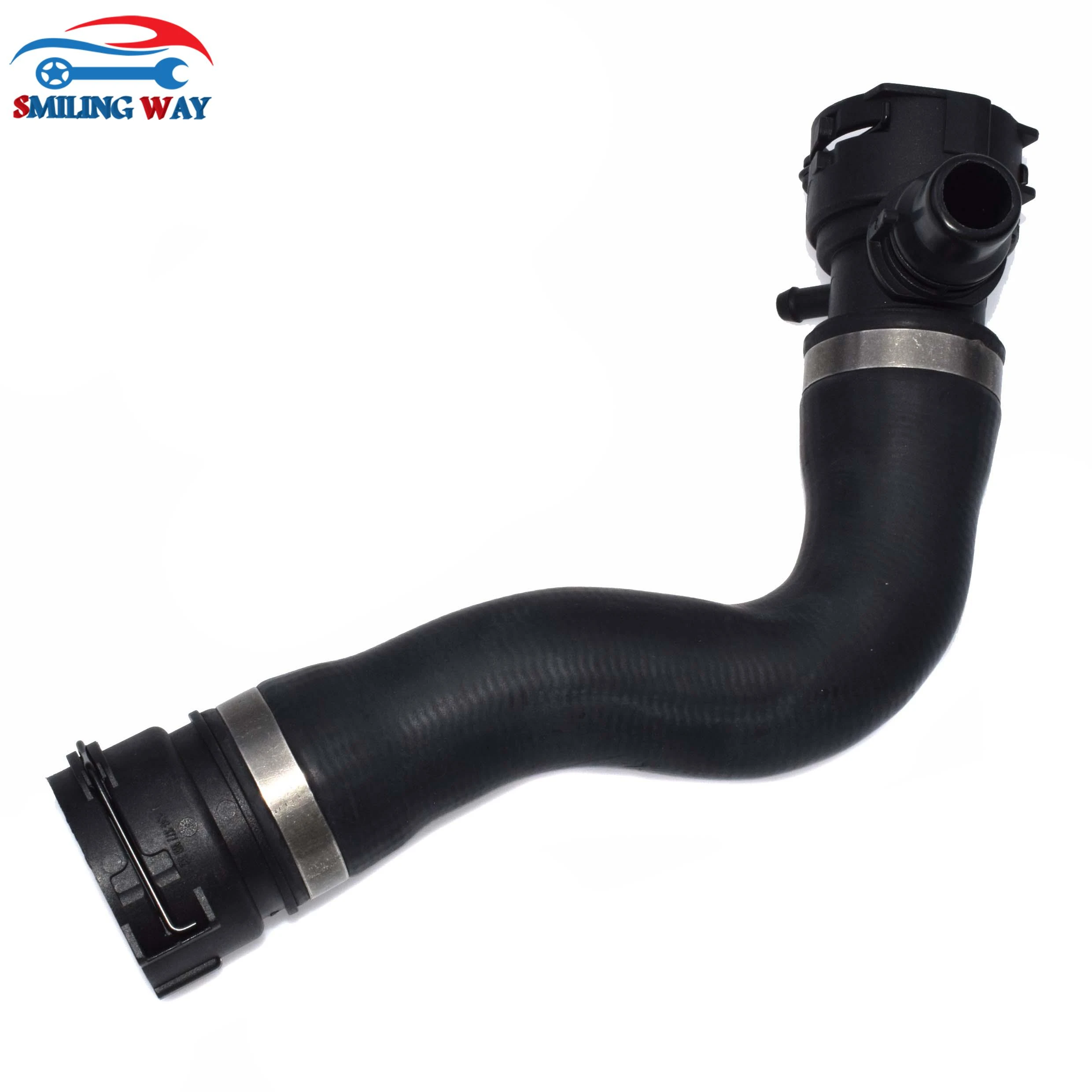 Engine to Radiator Coolant Hose Pipe Connector For BMW 1er 3er Z4 E82 E88 E89 E90 E91 E92 135i