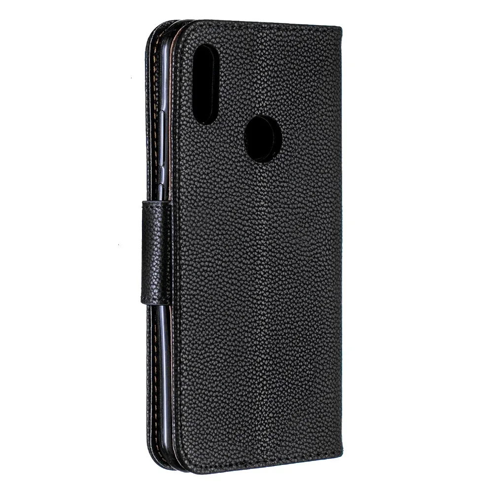 Huawei Y6(2019) Flip case on for Huawei Y6 2019 cover pu leather book wallet coque for Huawei Y 6 2019 Y6 Prime 2018 phone case silicone case for huawei phone