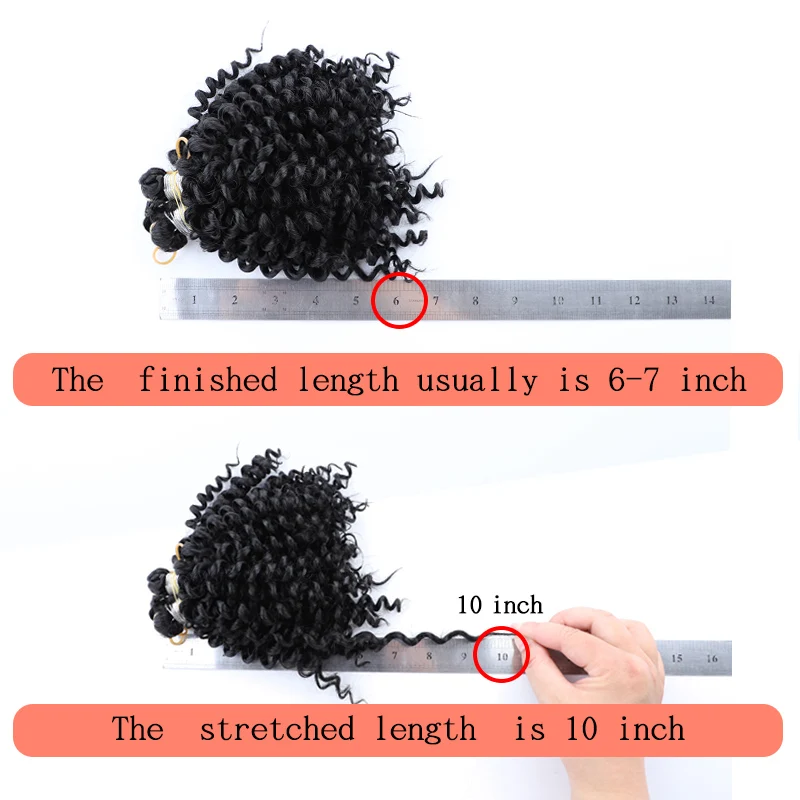 Lydia Hair Extension No Weft Crochet Hair 6