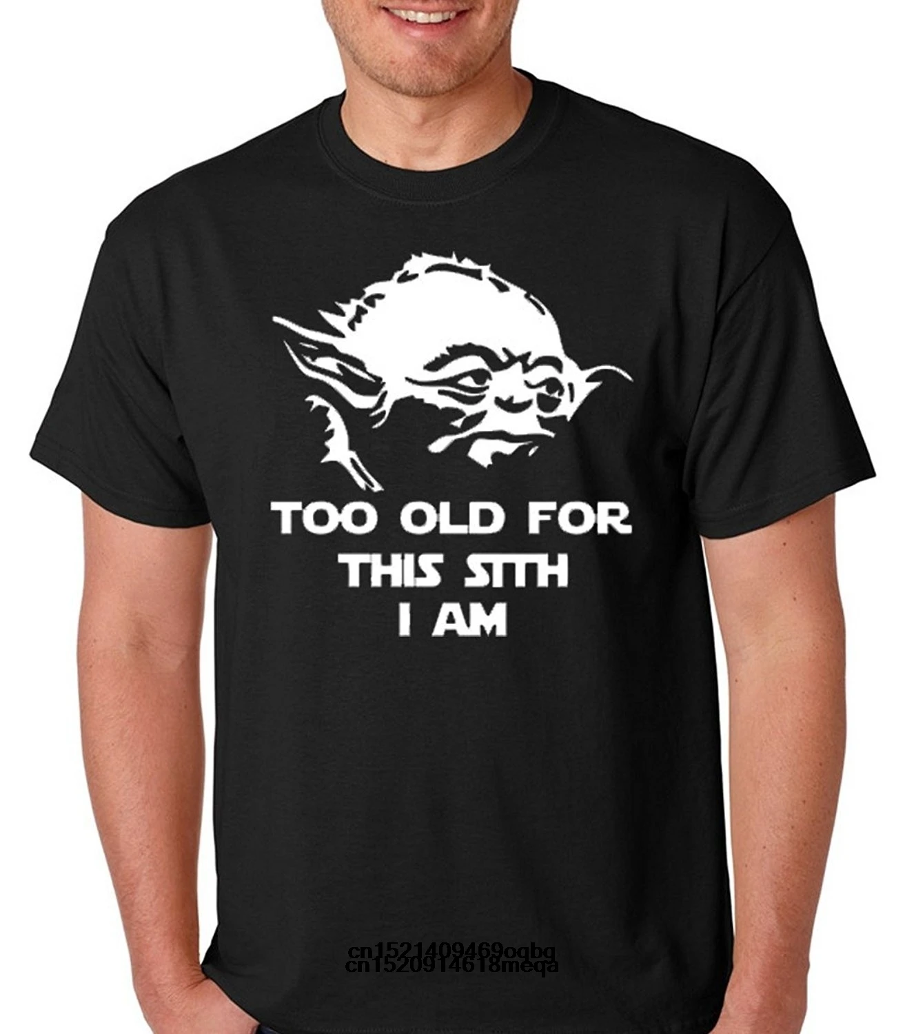 t shirt Raw T-Shirt Yoda Too Old For This Sith Funny Jedi Premium |