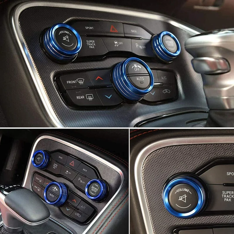 3 шт. радио ручки Кондиционера Переключатель кондиционера для Dodge Challenger Charger Chrysler