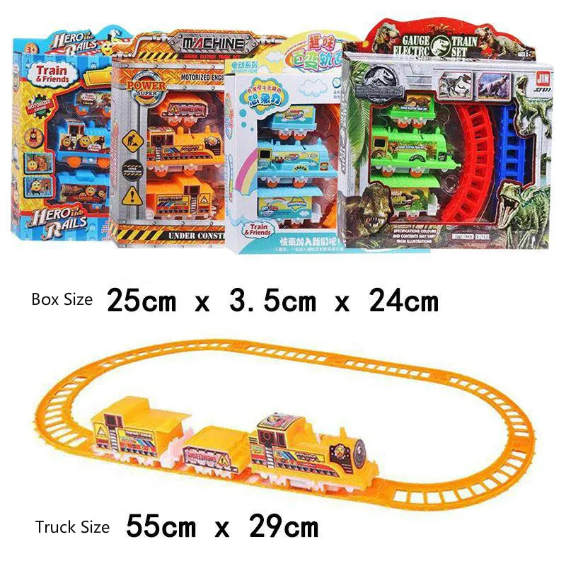 Camión eléctrico, modelo de tren, bloques educativos, juguete de construcción