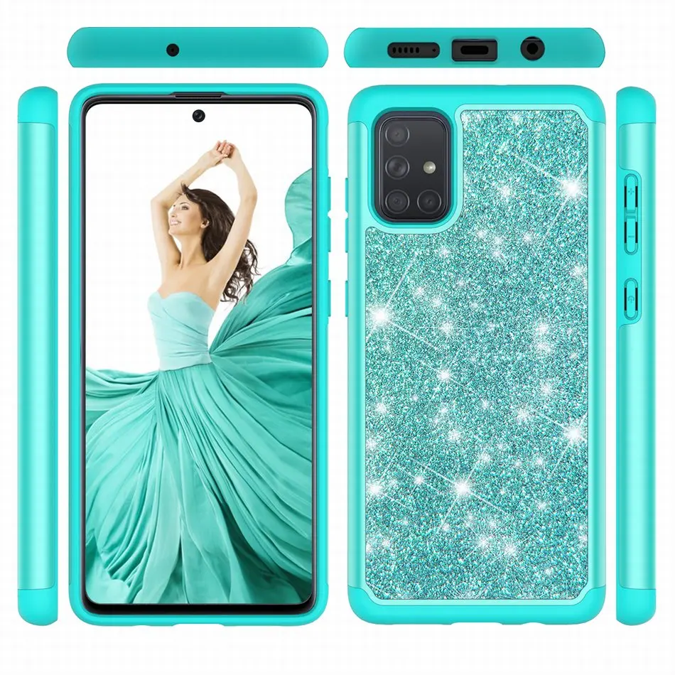 Блестящий чехол для телефона девочек задняя крышка iPhone 11 Pro Max X XR XS мягкий гелевый