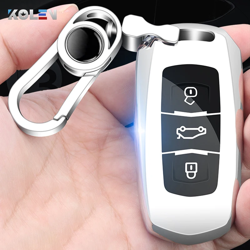 Мягкий чехол для автомобильного ключа из ТПУ Geely Atlas Boyue NL3 EX7 Emarand Global Emgrarand X7 SUV Borui GC9|Футляр ключа| |