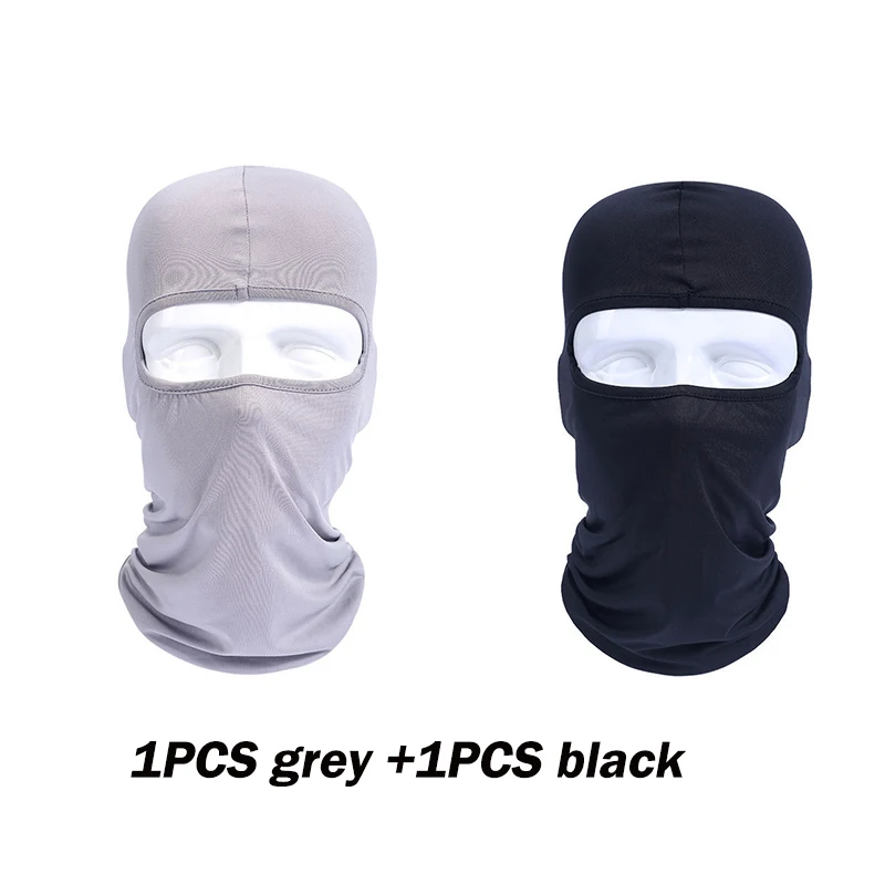 Outdoor Sports Neck Motorcycle Face Mask Winter Warm Ski Snowboard Wind Cap Police Cycling Balaclavas Face Mask Tactical Mask - Цвет: 02