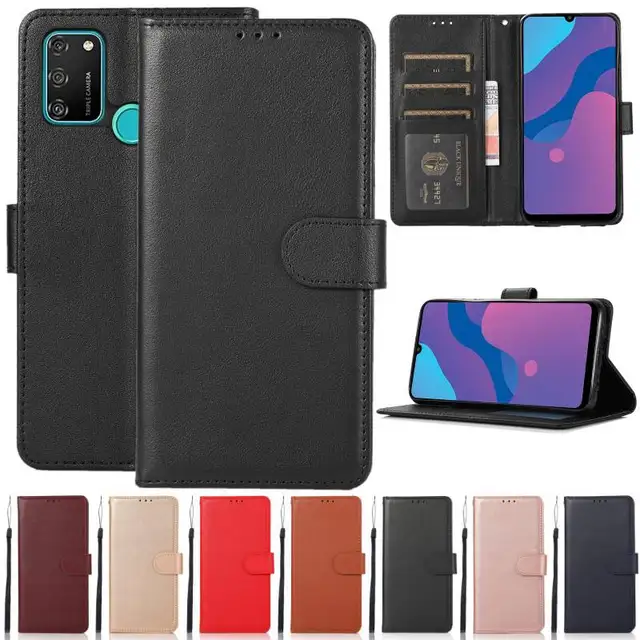 Flip Leather Case for Huawei P8 P9 P10 P20 P30 P40 Lite Pro P Smart Wallet Case For Huawei Y5 Y6 Y7 2018 2019 Y5P Y6P Y7P 1