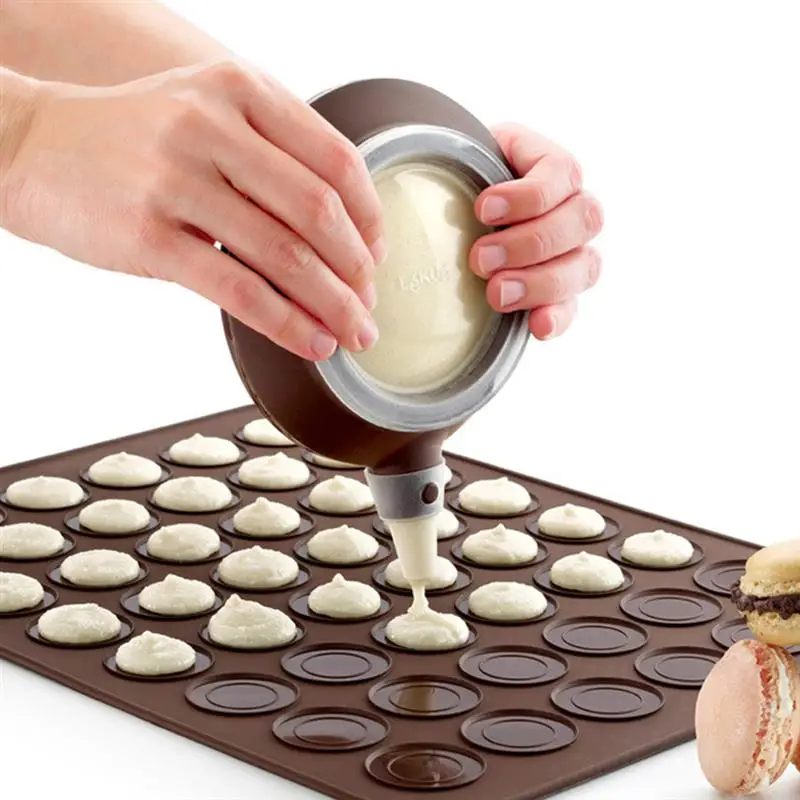 1PC Baking Mould Creative Round Cake Silicone Pad DIY Chocolate Cake Mold Cake Decorating Mold Baking Tool Chocolate Color
