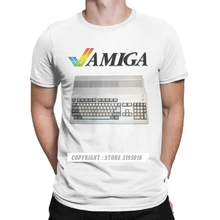 T-shirt rétro classique pour homme, col rond, avec ordinateur Nerd, 16 bits, pour adulte