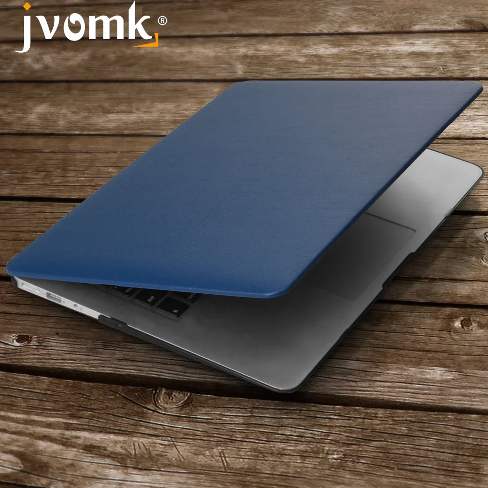 Бизнес ПУ кожаные чехлы для ноутбуков MAC APPLE MacBook Air 13 дюймов + прозрачная крышка