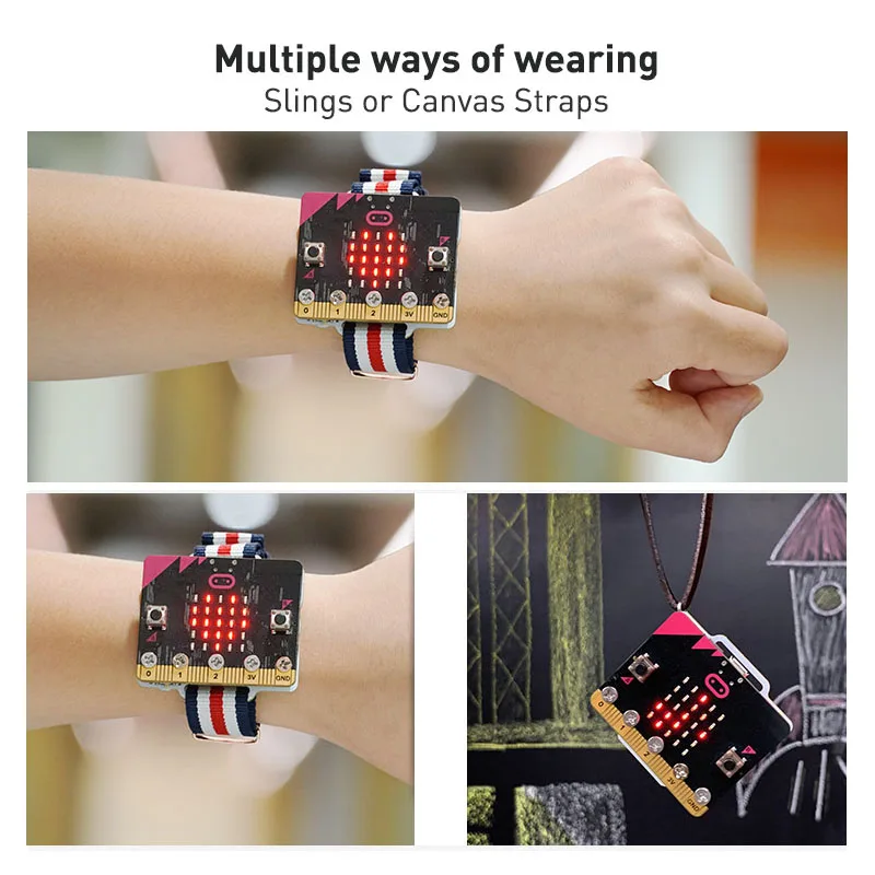Обучающий набор для самостоятельного программирования Micro:bit Smart Coding Kit часы