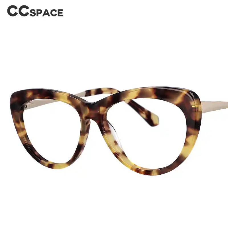 レトロキャットアイサングラス光学アセテートメガネフレーム男性女性のファッション眼鏡 眼鏡フレーム Aliexpress