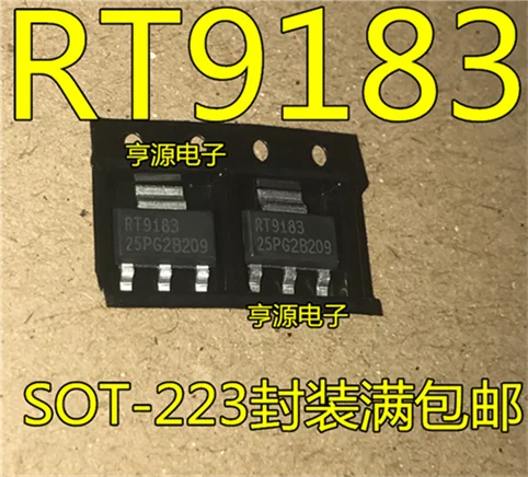 RT9183-25PG RT9183 RT9183-25GG СОТ-223