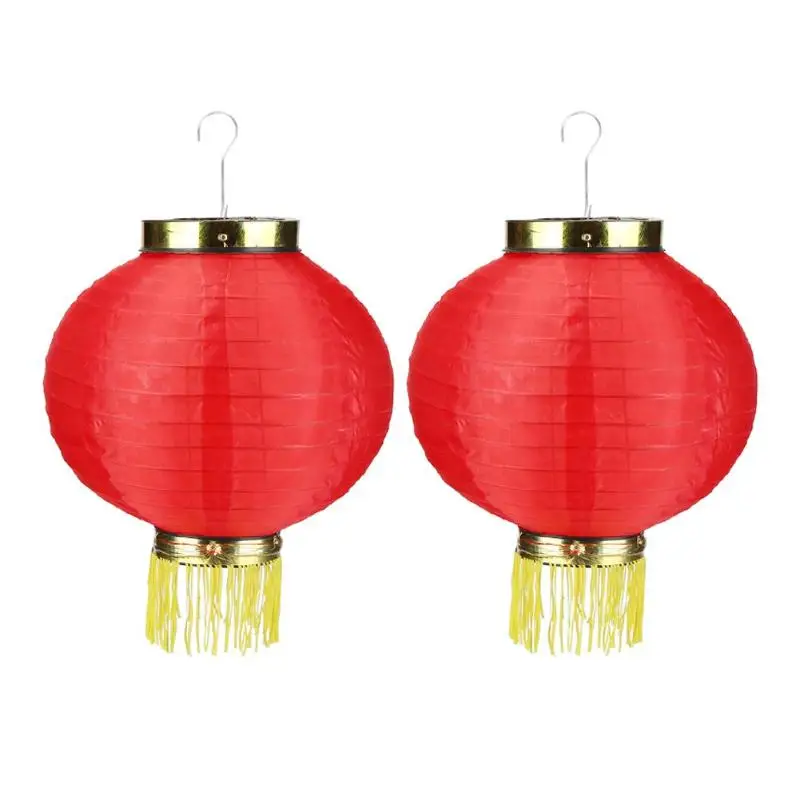 2pcs Japanese Satin Lantern Chinese Red Lantern New Year Party Decoration Sushi Restaurant Decorative Supplies Festival Lanterns - Цвет: 12