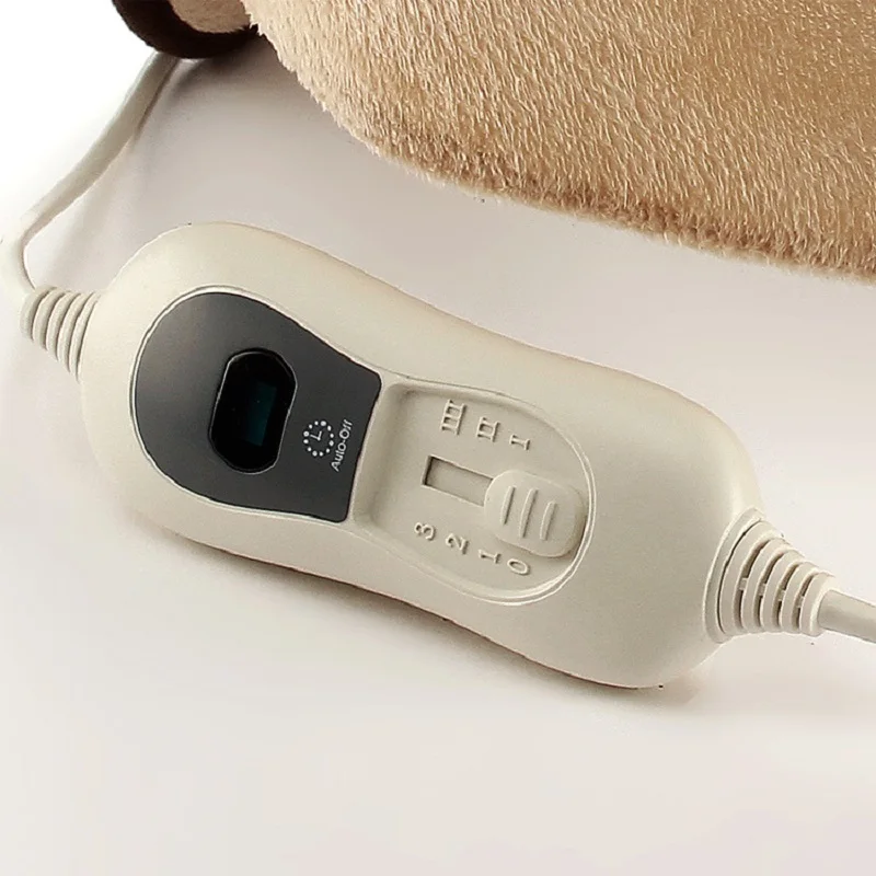 220V EU Plug 100W Length Adjustable Electric Heating Pad Belt for Stomach Menstrual Period Cramps Lower Back Pain Relief Warmer 3