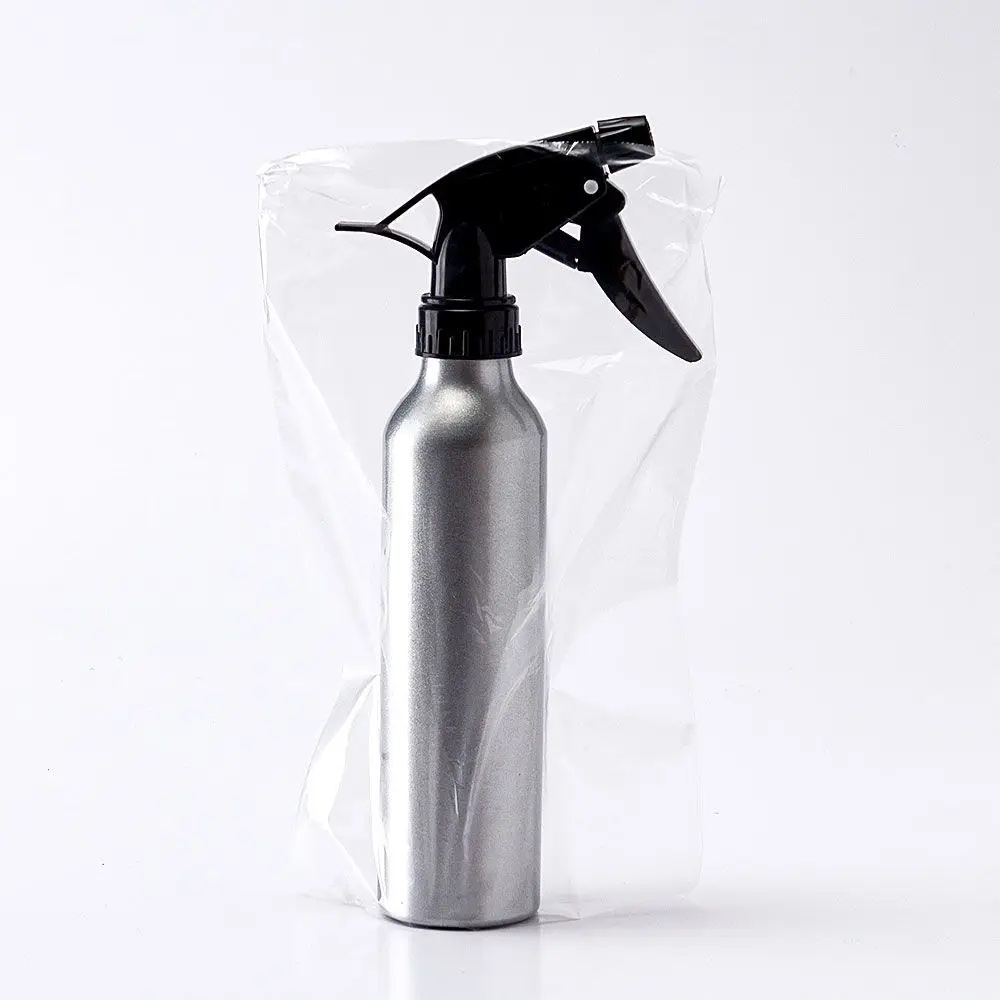 250 Pcs/Box EZ Tattoo Spray Bottle Bags Disposable Cover Bag for Both Small/Bag Size Bottles Clear Color