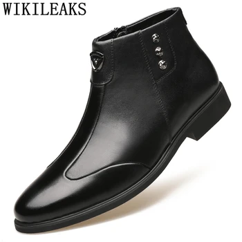 

Ankle Boots Men Chelsea Boots Men Winter Shoes Men Desert Boots Buty Zimowe Meskie Chaussures Zapatos De Hombre Buty Meskie 2020