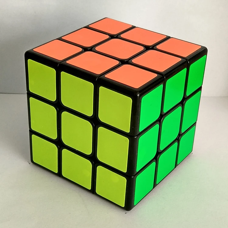 Новинка, 7 см, ShengShou Legend, 3x3x3, магический куб, большой размер, 3x3x3, магический куб, 3 слоя, скоростной куб, профессиональные головоломки, игрушки для детей - Цвет: black