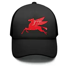 Mobil красная Детская кепка с логотипом, регулируемая бейсбольная кепка, модная спортивная хлопковая кепка для мальчиков