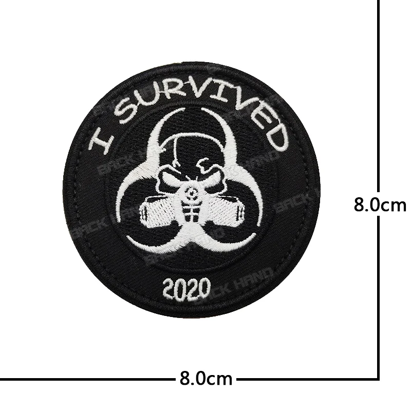 Custom Logo Garment Label Iron on Woven Patch for Clothing Airsoft