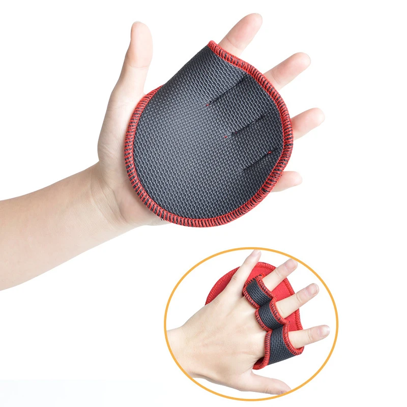 Weight Lifting Grip Pads Gloves Dumbbell Lifting Hand Palm Protector Glove Bench Press Fitness Palm Anti-Skid Pad Weight Lifting