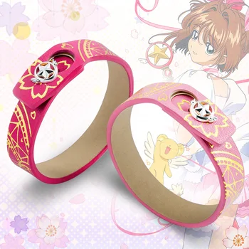 

Anime Card Captor Sakura Magic Wands Charms Bracelets Bangles Chain Riband Wristbands Bracelet Fashion Jewelry