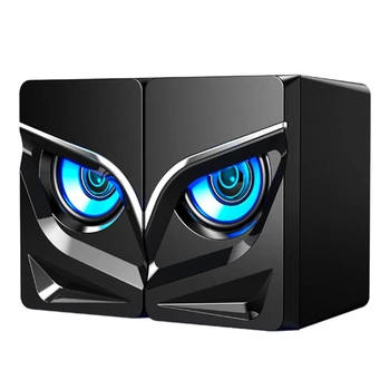 

SADA Computer o PC Game Speaker Suitable for Notebook Desktop Home Overweight Subwoofer Speaker Game TV Speaker USB o