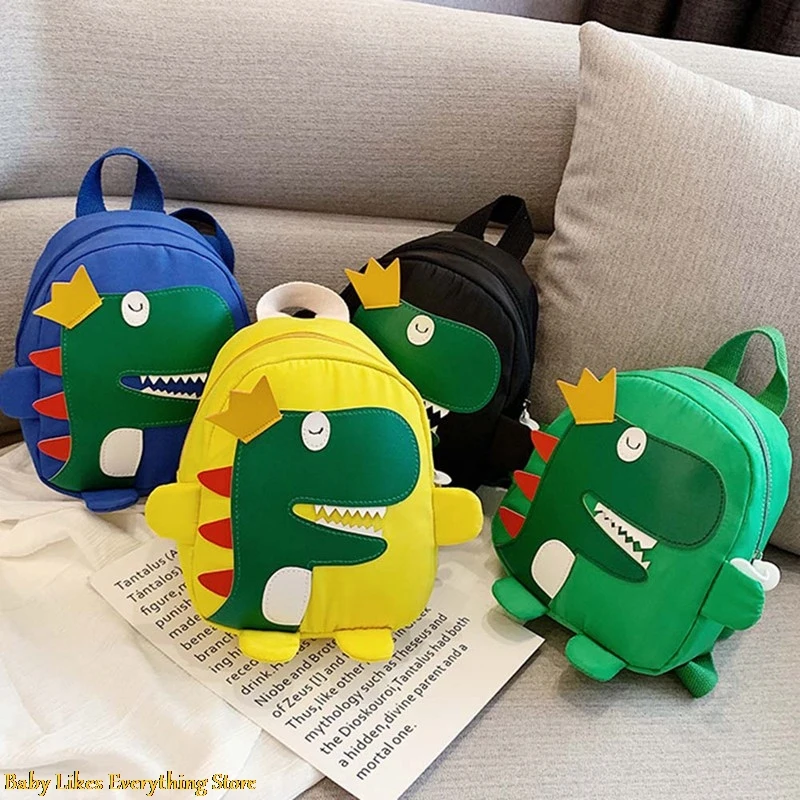 Children Schoolbag Cute Cartoon Dinosaur Backpack for Kids Toddler Preschool Bags Kindergarten Shoulder Bags Mochila infantil waterproof cartoon 3d dinosaur backpacks cute kindergarten schoolbag kids book bags 2 6 years old boys girls animal bag