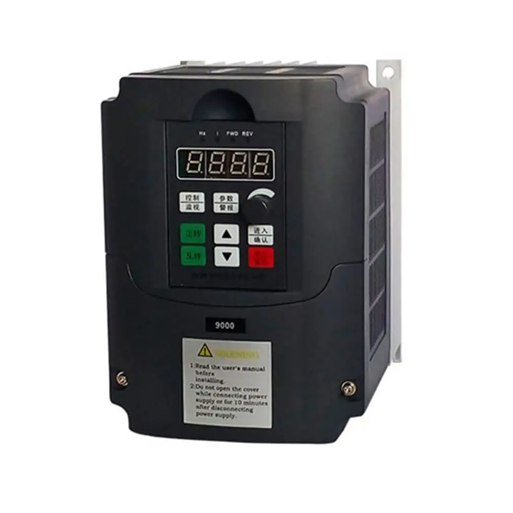 

Portable 0.75kw/1.5kw/2.2kw-G 220V Single Phase Frequency Converter 220V 3 Phases Output Frequency Inverter Built-in User Timer