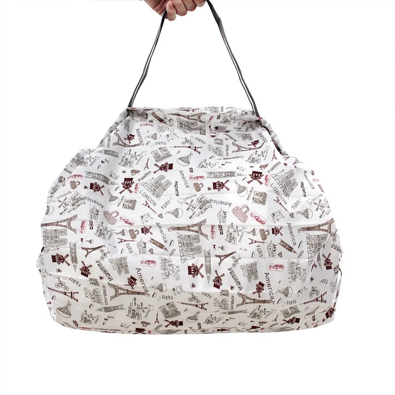 New Foldable Shopping Bag Eco Friendly Bolsa Reutilizable Women Torby Na Zakupy Waterproof Shoping Sac Reusable Boodschappentas | Багаж и