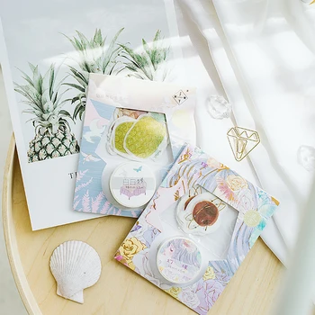 

20 sets/lot Washi Masking Tapes First heart girl Decorative Adhesive Scrapbooking DIY Paper Japanese Stickers