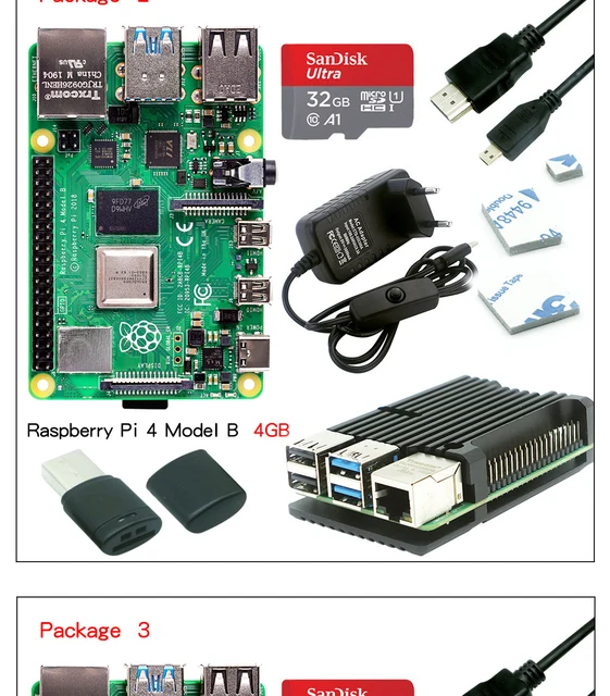 4GB,8GB,2GB RAMを搭載したオリジナルのRaspberryPi 4モデル ...