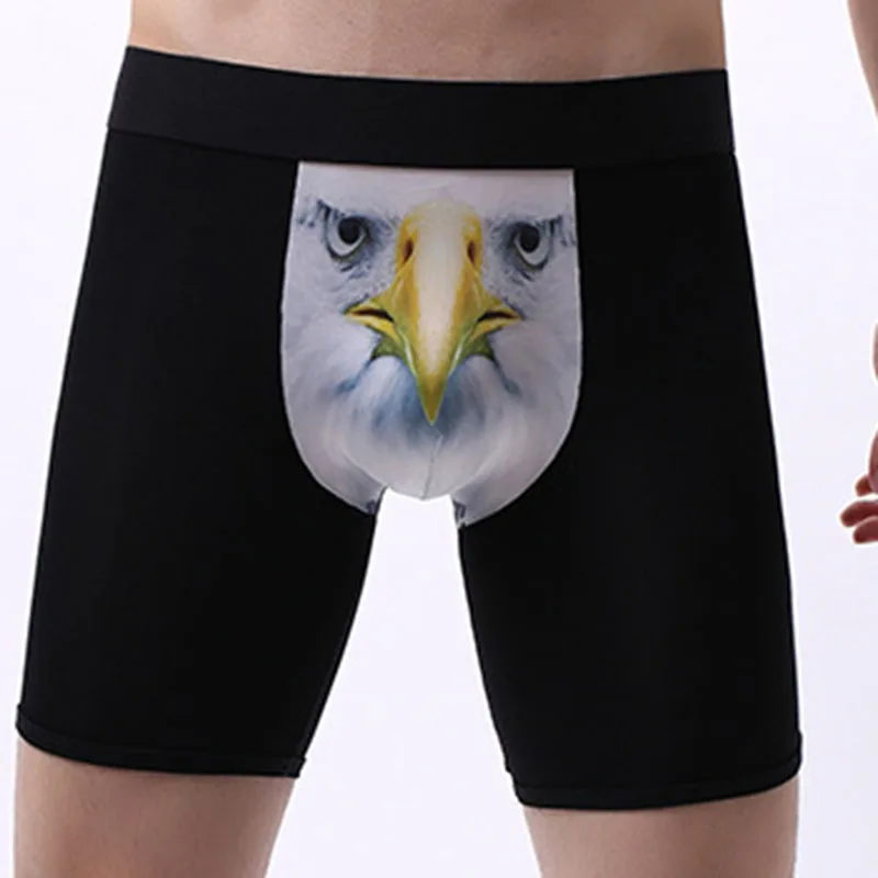 Мужские трусы боксеры 3D Olecranon боксеры с цветочным принтом бесшовные спортивные дышащие нижнее белье мужские трусы нижнее белье