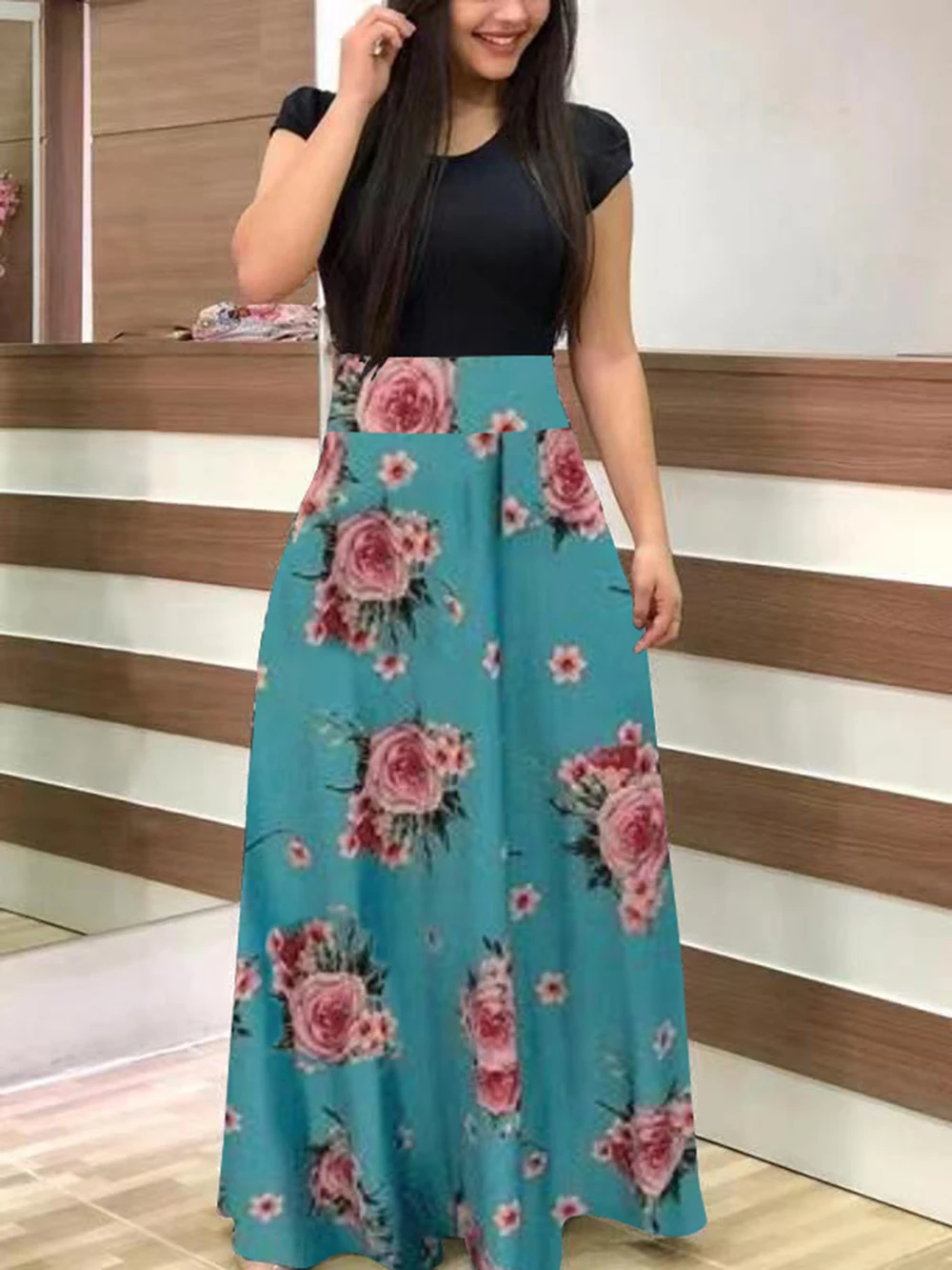 Vintage Floral Print O-Neck Long Dress Women Summer Collection Dresses Summer Collection Women Clothing cb5feb1b7314637725a2e7: 8888 Long Black|8888 Long Dot|8888 Long Flower|8888 Long Leaf Green|8888 Long Leopard|8888 Long Pink|8888 Long Plaid|8888 Long Rainbow|8888 LongWhiteBlack|8888 Short Black|8888 Short Dot|8888 Short Flower|8888 Short Leopard|8888 Short Pink|8888 Short Plaid|8888 Short Rainbow|8888 Short Red White|8888 ShortLeafGreen|8888 ShortWhiteBlack|8888LongGreenBlack|8888LongLightGreen|8888LongRedWhite|8888ShortGreenBlack|8888ShortLightGreen|8899 Short Blue|8899 Short Green|8899 Short Purple|YY1006 Short Red
