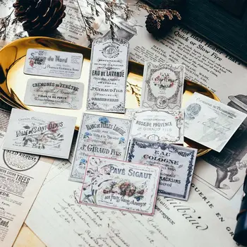 

KSCRAFT Vintage Ticket Paper Die Cuts for Scrapbooking Happy Planner/Cardmaking/Journaling Project