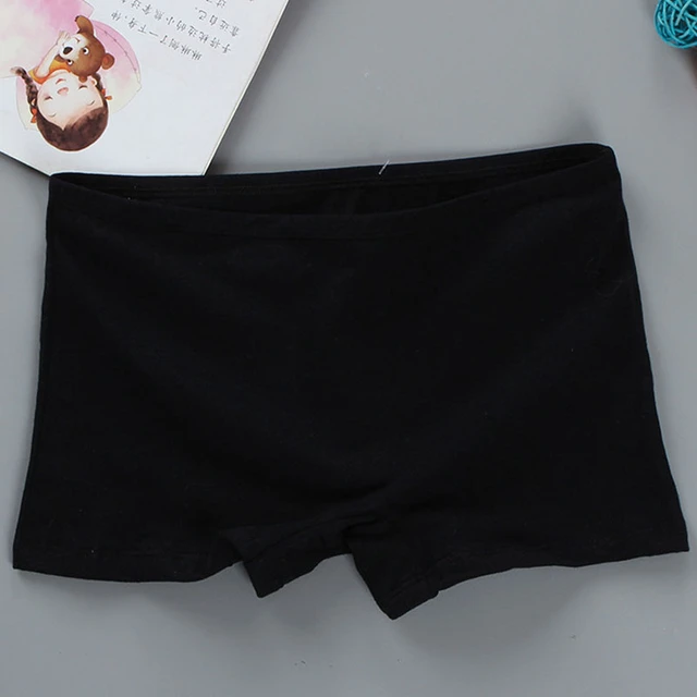 Simple Girls Teenager Students Cotton Breathable Briefs Mid Waist Flat  angle Pants Panties Wholesale lots Bulk - AliExpress