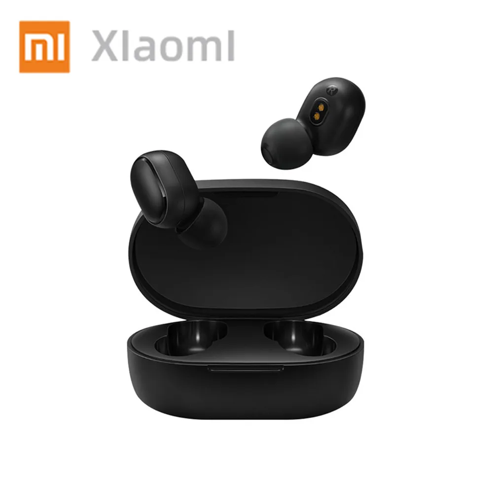 

Global Xiaomi redmi airdots TWS Bluetooth 5.0 Earphone Stereo Wireless Noise Cancellation With Mic Handsfree Earbuds AI Control