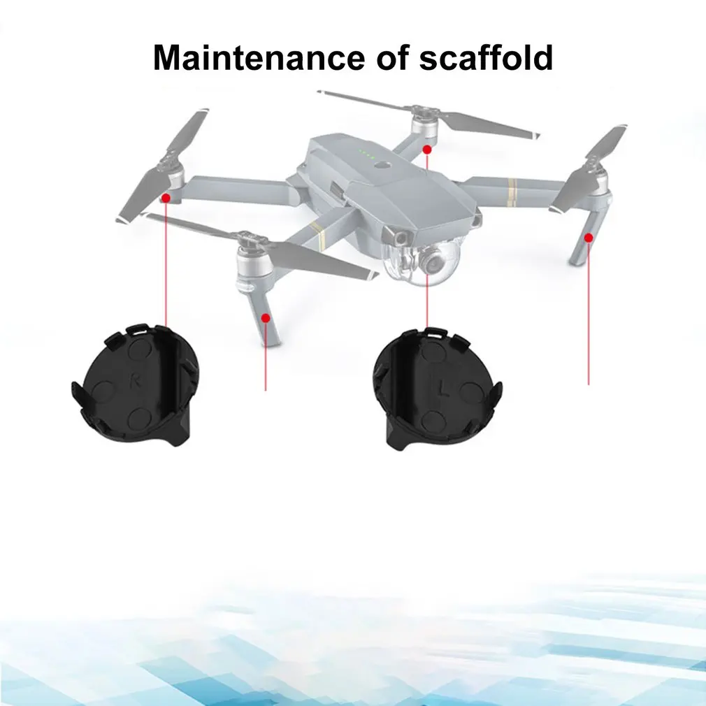 Landingsgestel шасси для DJI MAVIC PRO RC Drone аксессуары Расширенная стойка Hoogte удлинитель Benen Licht Gewicht