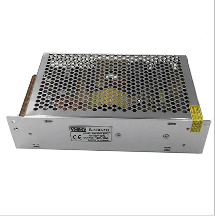 Высокое качество DC 18V 10A DC импульсный источник питания 180W источник питания светодиодный источник постоянного напряжения