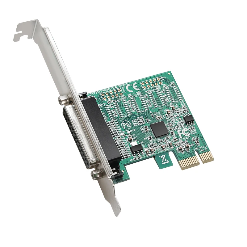 DIEWU параллельный порт карты принтера DB25 LPT разъемы с ASIX99100 для PCI-E карты с PCI Express разъем адаптера конвертер