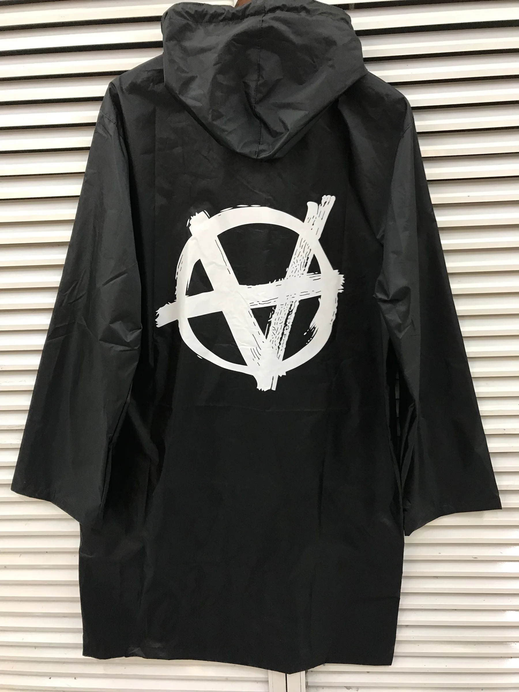 Фуксия Высокое качество Vetements плащ в Сеульском гараже распродажа Водонепроницаемая длинная куртка пальто буквы Vetements плащ - Цвет: Фуксия