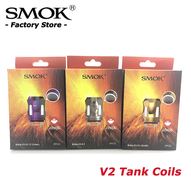 Электронная сигарета SMOK TFV8 Baby V2 атомайзер с катушкой для V8 | Электроника