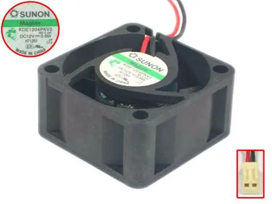 

Вентилятор охлаждения сервера SUNON KDE1204PKV2 MS.A.GN DC 12 В 0,6 Вт 40x40x20 мм