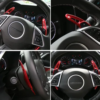 

2pcs Car Steering Wheel Shift Paddle Shifter Extension For Chevrolet Camaro 2017-2019 Interior Accessories Interior Mouldings