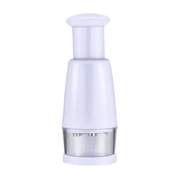 

Hand Press Semi Automatic Small blender Part Kitchen Supplies Multifunctional Chopping Machine Cutting Garlic Presser Slicer