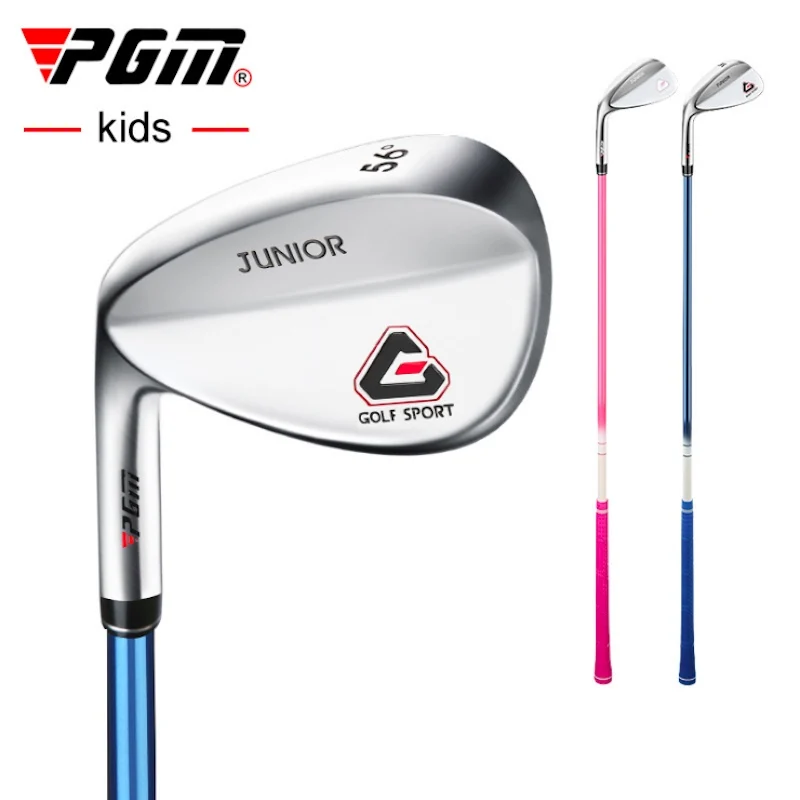 Pgm Junior Golf Clubs Pole Kids Left Handed Stainless Steel Children Sand Wedge 56degree Jrsg001
